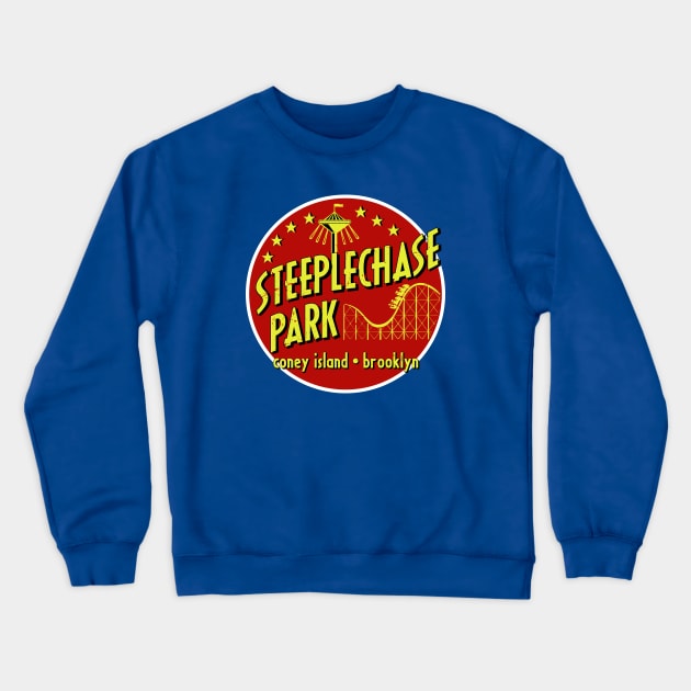 Steeplechase Park Crewneck Sweatshirt by PopCultureShirts